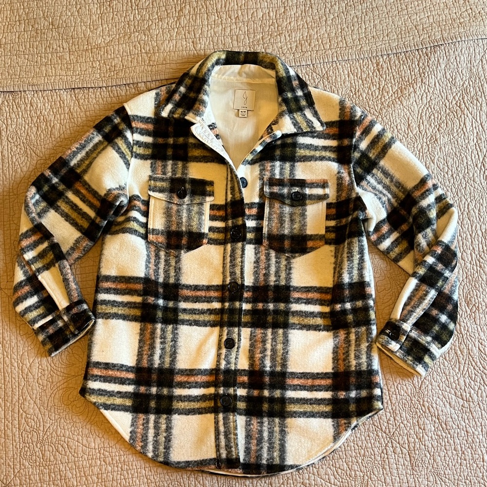 Joie Plaid Barn Jacket/Shacket